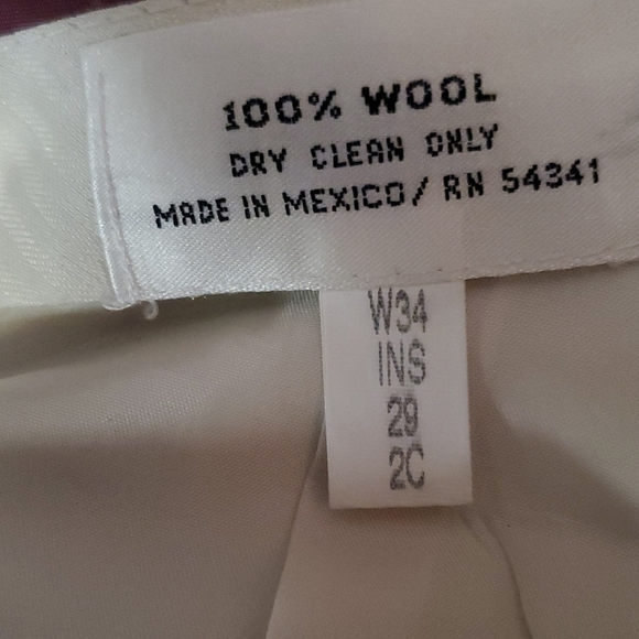 Louis Raphael Charcoal Dress Pants - Picture 8 of 9